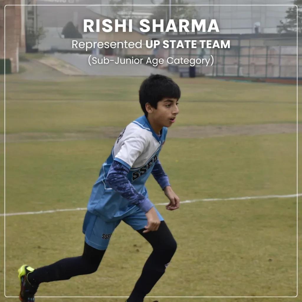 Rishi Sharma Uttar Pradesh State Team Sub Junior Age Category Success Stories Star Strikers Football Academy