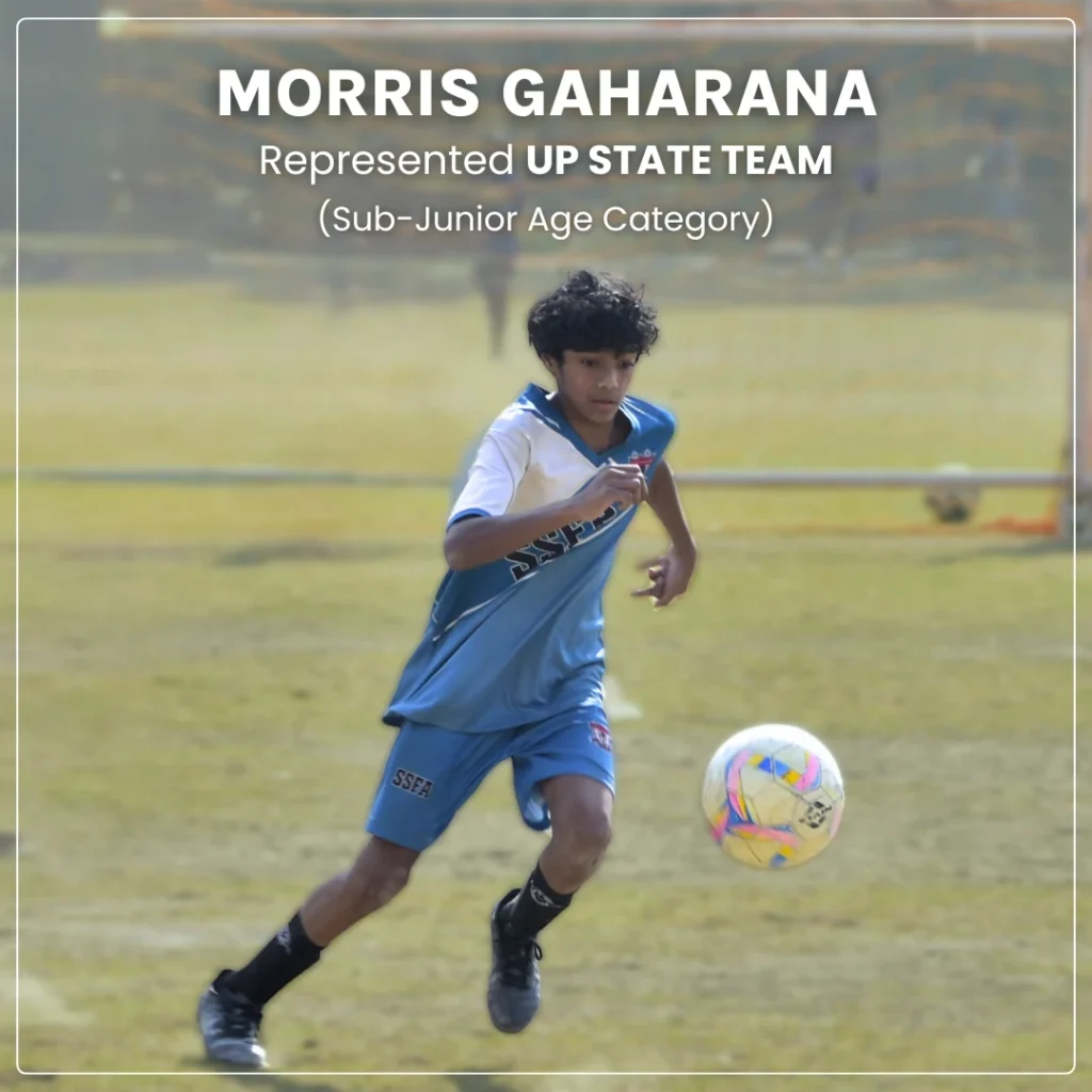 Morris Gaharana Uttar Pradesh State Team Sub Junior Age Category Success Stories Star Strikers Football Academy